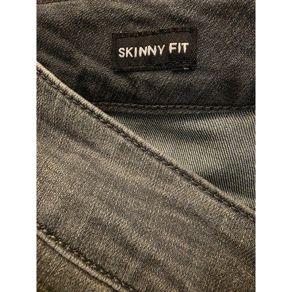 Torrid Rebel For Torrid Skinny Fit Jeans Gray Zip Ankle Plus Size 16 - Picture 6 of 7